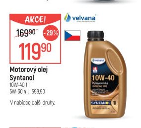 Motorový olej Syntanol