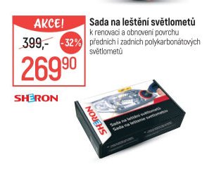 Sada na leštění světlometů