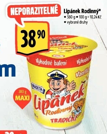 Dezert Lipánek Madeta