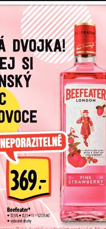 Gin ochucený Beefeater