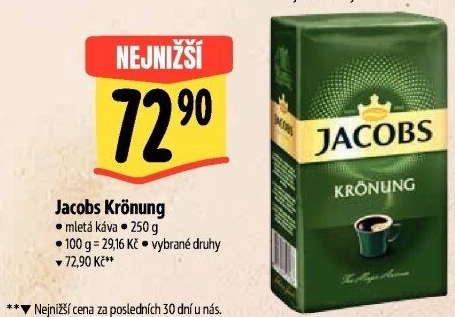 Mletá káva Jacobs Krönung