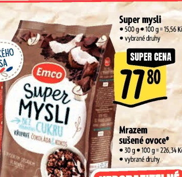 Müsli Super Mysli Emco