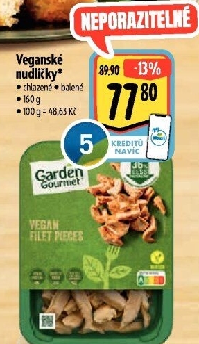 Nudličky veganské Veggie Garden Gourmet