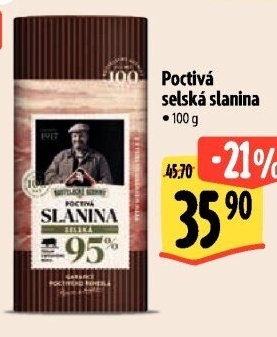 Poctivá selská slanina Kostelecké uzeniny
