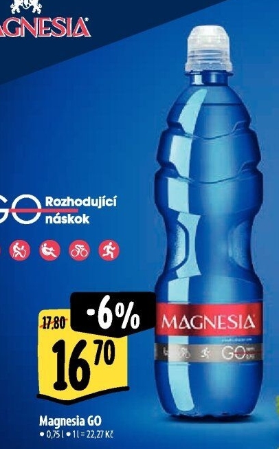 Přírodní voda Go Magnesia