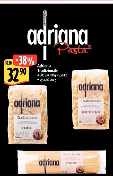 Těstoviny Tradizionale Adriana