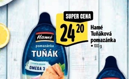 Tuňáková pomazánka Hamé