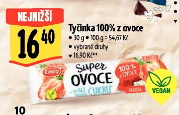 Tyčinka Super Ovoce Emco