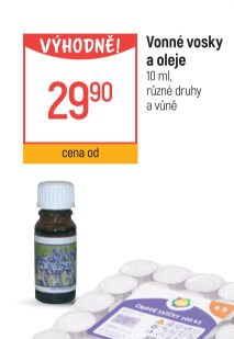Vonné vosky a oleje