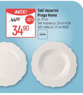 Talíř dezertní Prego Home