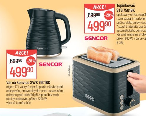 Varná konvice SWK 7501BK