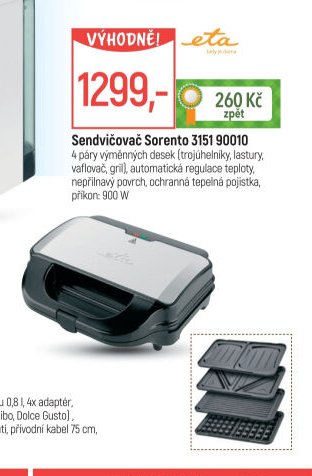 Sendvičovač Sorento 3151 90010