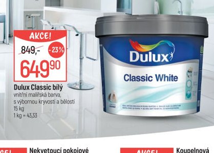Dulux Classic bílý