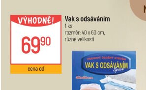Vak s odsáváním
