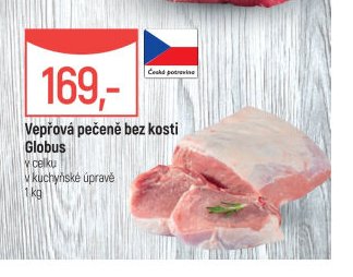 Vepřová pečeně bez kosti Globus