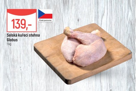 Selská kuřecí stehna Globus