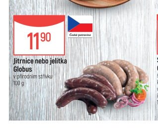 Jitrnice nebo jelítka Globus