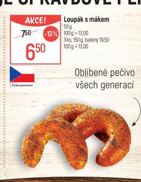 Loupák s mákem