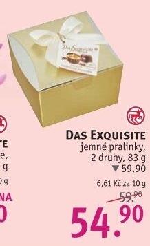 Bonboniéra Pralinky Das Exquisite