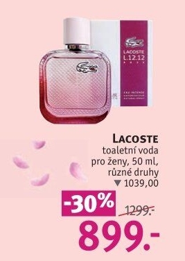 Toaletní voda dámská Lacoste