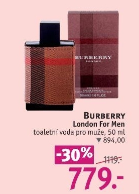 Toaletní voda pánská London Burberry
