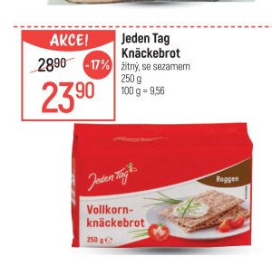 Jeden Tag Knäckebrot