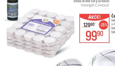 Čajové svíčky