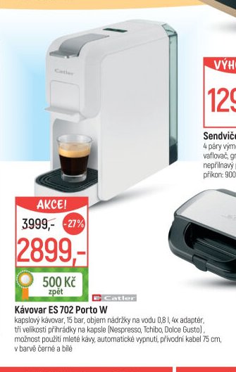 Kávovar ES 702 Porto W