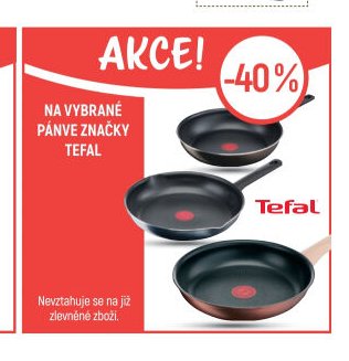 Na vybrané pánve značky Tefal