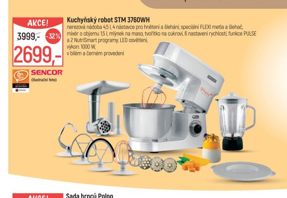 Kuchyňský robot STM 3760WH