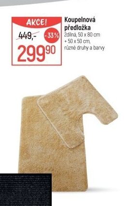Koupelnová předložka