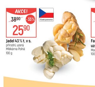 Jadel 43 % t. v s.