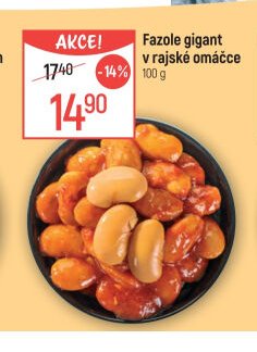 Fazole gigant v rajské omáčce