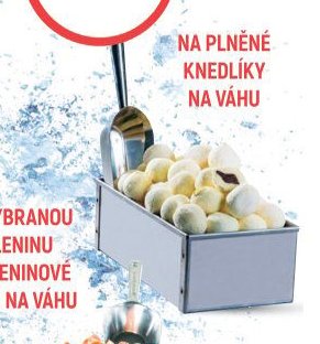 Plněné knedlíky na váhu