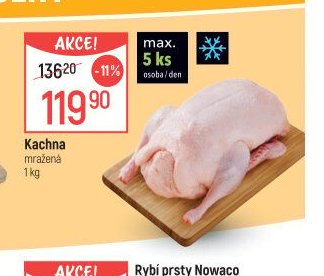 Kachna mražená
