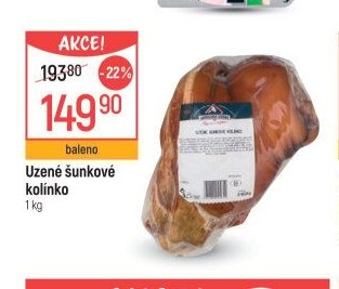 Uzené šunkové kolínko