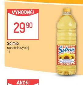 Solmio slunečnicový olej