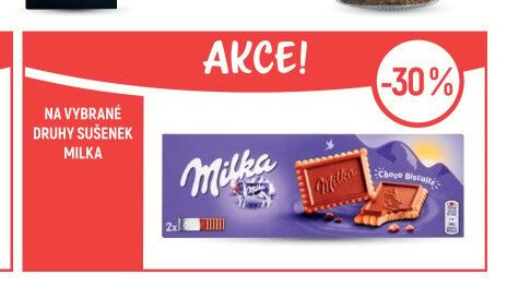 Milka sušenky