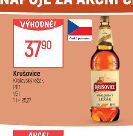 Krušovice Královský ležák
