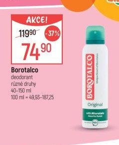 Borotalco deodorant