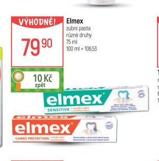 Elmex zubní pasta
