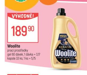 Woolite prací prostředky