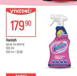 Vanish sprej na skvrny