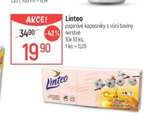Linteo papírové kapesníky