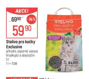 Stelivo pro kočky Exclusive