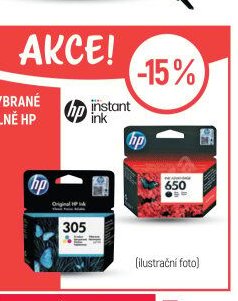 Náplně HP