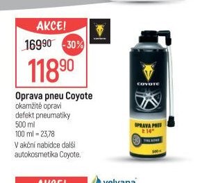 Oprava pneu Coyote