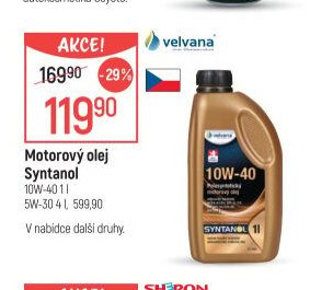 Motorový olej Syntanol
