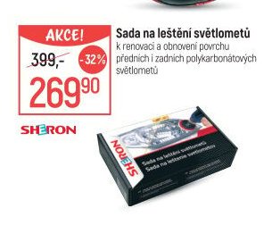 Sada na leštění světlometů