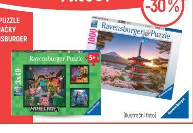 Na puzzle značky Ravensburger
